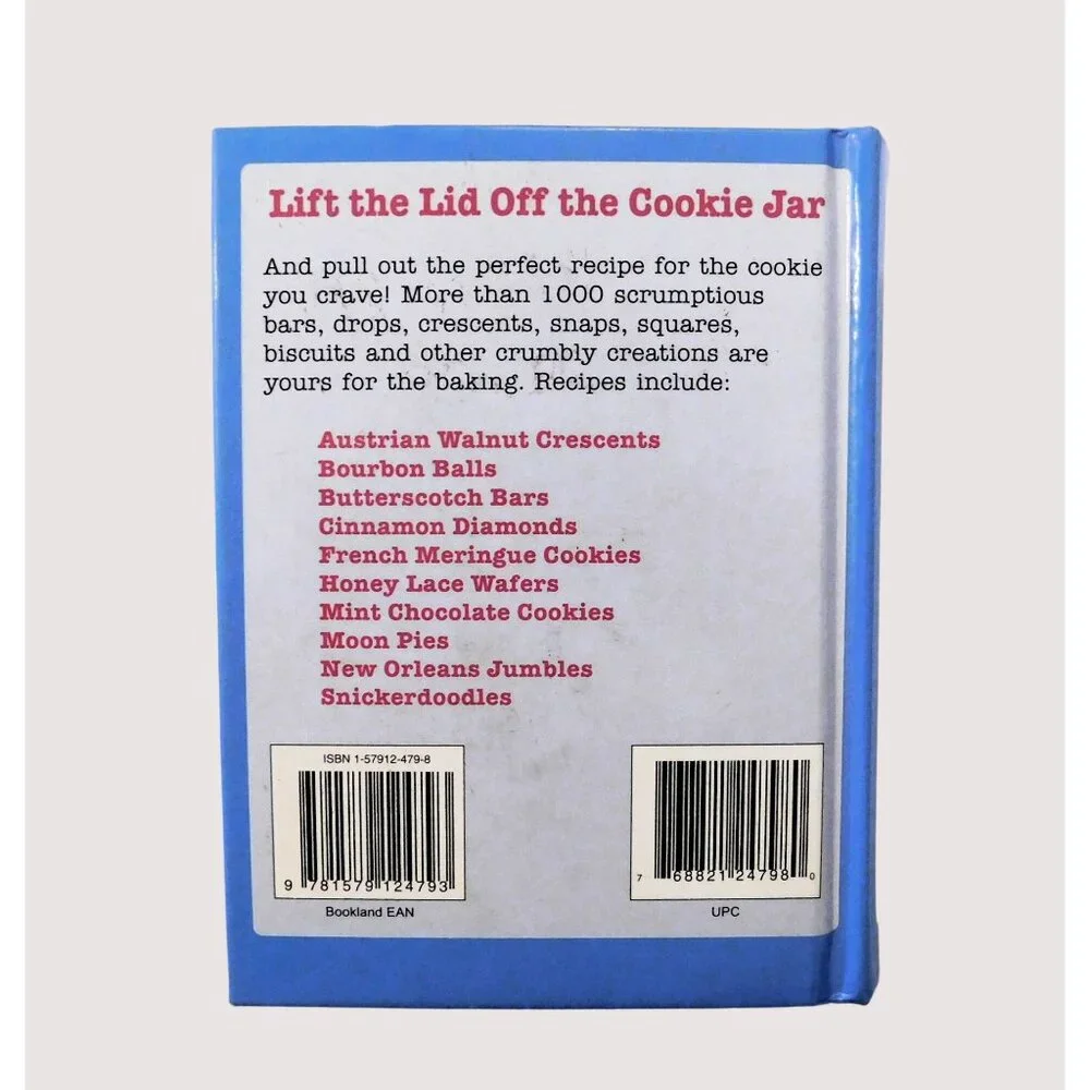 Complete Cookie Jar Cookbook by Gregg Gillespie 1995 HB 1001 Recipes Bars Snaps